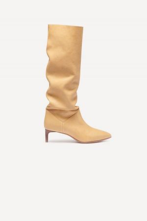 Boots & Bottines Ba&Sh Femme | CASTA. bottes cuir Blanc