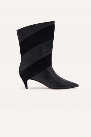Boots & Bottines Ba&Sh Femme | CUTTY. BOTTINE Noir
