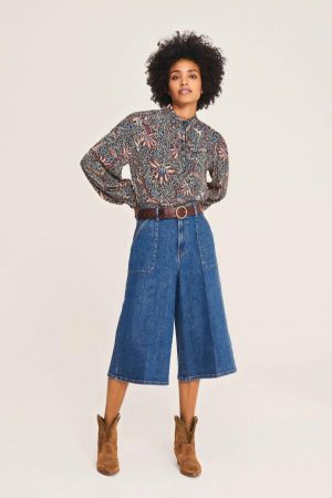 Pantalons & Jeans Ba&Sh Femme | DIEGO.BERMUDA Blanc Ecru