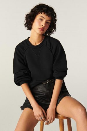 Sweatshirts Ba&Sh Femme | LEE. SWEATSHIRT Noir